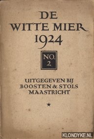 Greshoff, J. (onder leiding van) - De Witte Mier. Maandschrift voor de vrienden van boek en prent - 1924 - No. 2