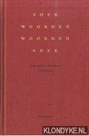 Brongers, J.A. - Boek woorden woorden boek