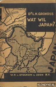 Grondijs, Dr. L.N. - Wat wil Japan?
