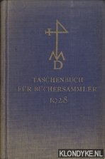 Schramm, Albert - Taschenbuch fr Bchersammler 1928 - dritter Jahrgang