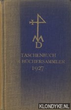 Schramm, Albert - Taschenbuch fr Bchersammler 1927 - zweiter Jahrgang