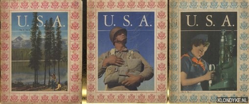 Diverse auteurs - 3 afleveringen van: U.S.A. - A portrait in Miniature of America and Americans in Wartime