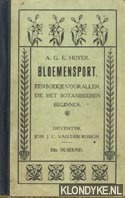 Hoyer, A.G.E. - Bloemensport. Een boekje voor allen die met botaniseeren beginnen