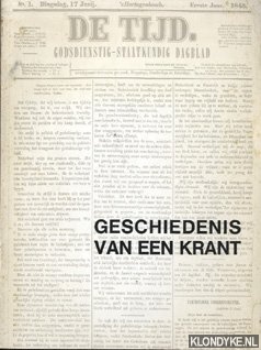Buis, A.J. - De Tijd, godsdienstig-staatkundig dagblad. Geschiedenis van een krant
