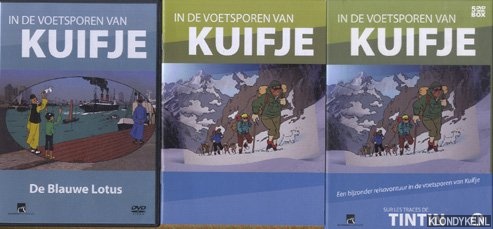 Diverse auteurs - In de voetsporen van Kuifje. Een bijzonder reisavontuur in de voetsporen van Kuifje (5DVD box)
