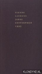 Hol, M. - e.a. - Tiende Laurens Jansz Costerprijs 1995. Verleend aan Joost R. Ritman