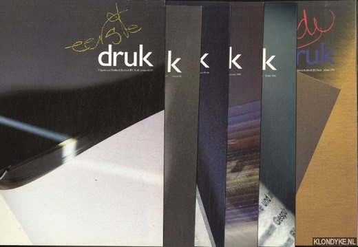 Ploeg, Siebrand van der - e.a. - Drukkerij Rosbeek BV: eerste druk; tweede druk; derde druk; vierde druk; vijfde druk; zesde druk; zevende druk (7 uitgaven)