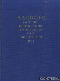 Fontaine Verwey-le Grand, Isa de la (redactie) - Jaarboek van het Nederlands Genootschap van Bibliofielen 1993