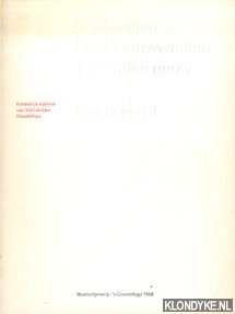 Diverse auteurs - Schilderijen en beeldhouwwerken 15e en 16e eeuw. Catalogus 1. Koninklijk Kabinet van Schilderijen Mauritshuis