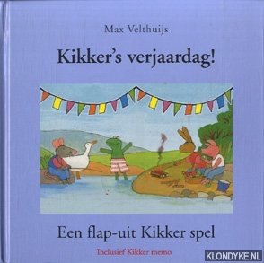 Velthuijs, Max - Kikker's verjaardag! Een flap-uit Kikker spel