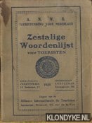 Diverse auteurs - Zestalige woordenlijst voor toeristen