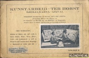 Diverse auteurs - Kunstarbeid - Ter Horst, Djokjakarta - (Java). Permanent Exhibition of native arts and crafts
