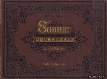 Ulrich, Hugo (arrangirt von) - Ouverturen von Schubert, Spohr, Lindpaintner fur pianoforte zu vier Handen