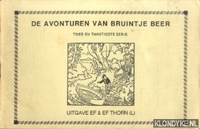 Diverse auteurs - De avonturen van Bruintje Beer - twee en twintigste serie