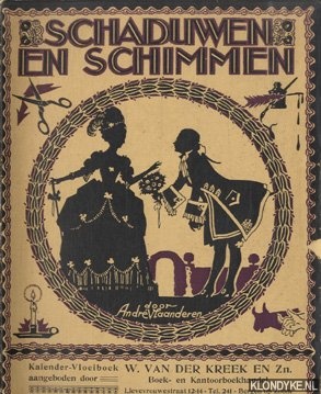 Vlaanderen, Andr - Schaduwen en schimmen. Kalender-Vloeiboek