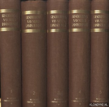 Stapel, F.W. & Thomassen a Thuessink van der Hoop, Dr. A. & N.J. Krom & R.A. Kern - Geschiedenis van Nederlandsch Indi (5 delen)