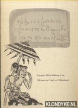Diverse auteurs - De grote Bali-schildering in het Museum voor Land- en Volkenkunde