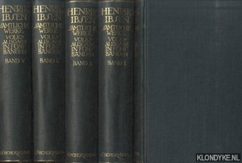 Ibsen, Hendrik - Smtliche Werke. Volksausgabe in fnf Bnden (5 volumes)