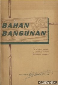 Gmelig Meijling, J.P.B. & J.J.H. de Jong - Bahan bangunan
