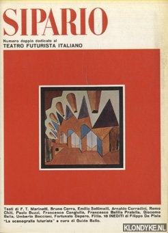 Diverse auteurs - Sipario n. 260 Numero doppio dedicato al Teatro Futurista Italiano