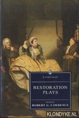 Lawrence, Robert G. (edited by) - Restoration plays