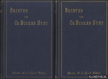 Busken Huet, Cd. - Brieven van Cd. Busken Huet (2 delen)