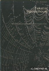 Erenstein, R.L. - Tekst in ogenschouw. Een inleiding tot dramatische tekstinterpretatie