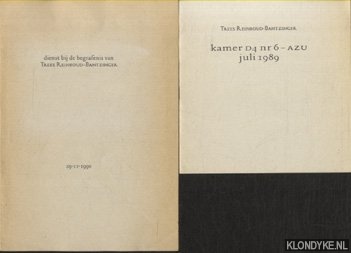 Reinboud-Bantzinger, Trees - Kamer D4 nr 6 - AZU - juli 1989
