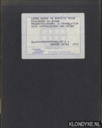 Blanchard-Rothmuller, C.A. - Leone Ebreo de Sommi's 