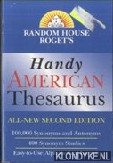 Diverse auteurs - Random House Roget's Handy American Thesaurus