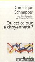 Schnapper, Domin - Qu Est Ce Que La Citoyen