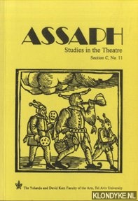 Rozik, Eli - Assaph. Studies in Theatre. Section C, No. 11