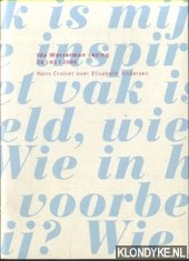 Croiset, Hans - Ida Wasserman Lezing 28 03 2004. Hans Croiset over Elisabeth Andersen