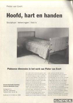 Evert, Pieter van - Hoofd, hart en handen. Sculptuur | tekeningen | foto's