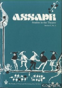 Oz, Avraham (editor) - Assaph. Studies in the Theatre. Section C, No. 3