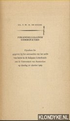 Meijer, P.W.M. de - Pirandelliaanse combinaties. Openbare les gegeven bij het aanvaarden van het ambt vaan lector in de Italiaanse letterkunde aan de Universiteit van Amsterdam op disndag 21 oktober 1969