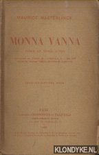 Maeterlinck, maurice - Monna vanna pice en trois actes