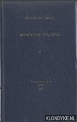 Gaulle, Charles de - Memoires d'espoir: Le renouveau 1958-1962