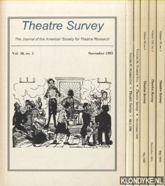 Quinn, Michael L. (editor) - e.a. - Theatre Survey. The Journal of the American Society for Theatre Research (6 nummers)