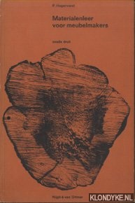 Hogervorst, P. - Materialenleer voor meubelmakers