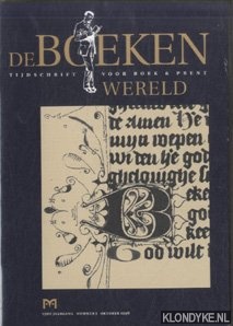 Diverse auteurs - De Boekenwereld. Tijdschrift voor boek en prent - Jaargang 13 (5 nummers, compleet)