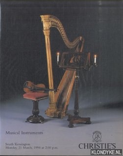 Diverse auteurs - Musical Instruments Christie's (7 catalogues)