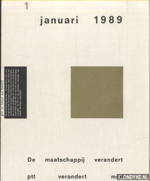 Kleijwegt C.J. - e.a. - De maatschappij verandert. Ptt verandert mee. Ptt in geluid, tekst en beeld (Boek + LP in box)