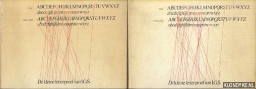 Diverse auteurs - De kleine letterproef van I.G.S.: 1. Bodytypes; 2. Headlines (2 delen)