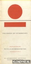 Diverse auteurs - Drukken en nummeren. Handleiding bij Tutilo-Numeroteurs. Fabrikaat Dold