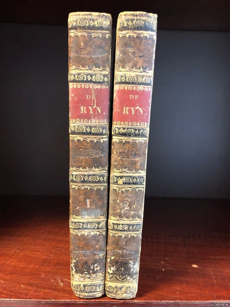 Diverse auteurs - De Rijn in afbeeldingen en tafereelen geschetst (2 volumes)