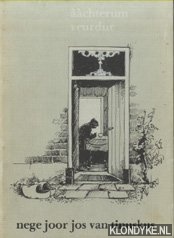 Tinuskus, Jos van - Achterum veurdur. Nege joor Jos van Tinuskes