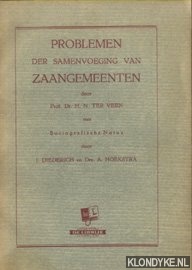 Veen, H.N. ter - Problemen der samenvoeging van Zaangemeenten