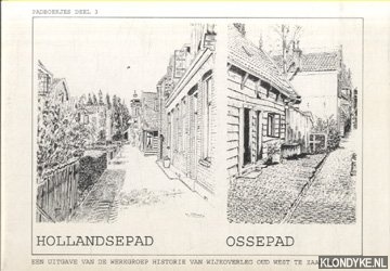 Boer, Marian de - e.a. - Padboekjes deel 3: Hollandsepad; Ossepad