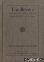Joode de, J.C. - Landleven. Gedichten en proza-fragmenten, voor schoolgebruik verzameld door J.C. de Joode